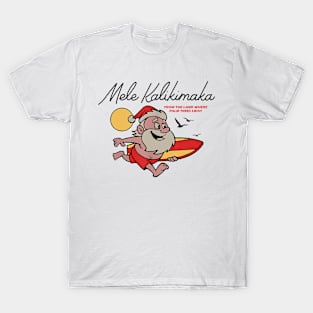 Mele Kalikimaka Hawaii Christmas T-Shirt